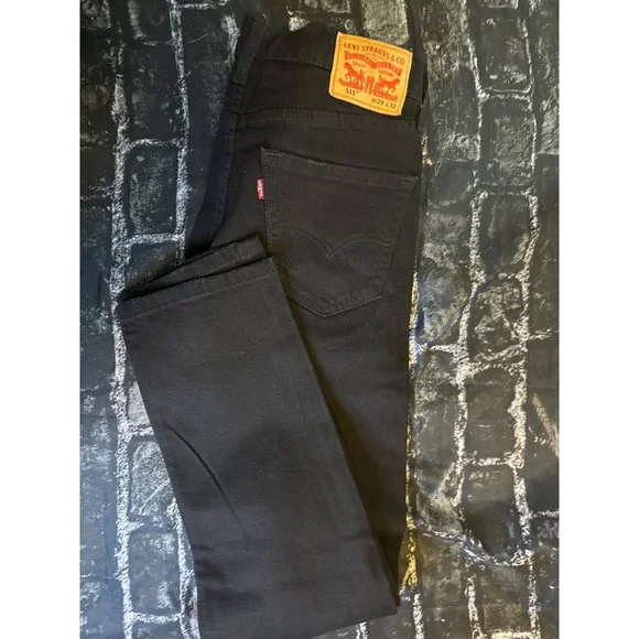 Levi's Men's 511 Flex Slim Fit Jeans, Better Nights Dx, Black, Size 29x32, NWT - Picture 5 of 7